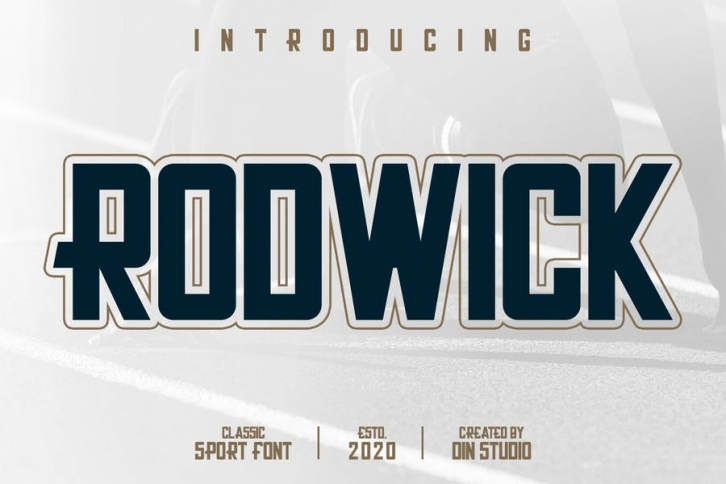 Rodwick-Classic Sport Font Font Download
