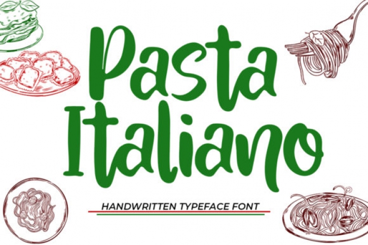 Pasta Italiano Font Download
