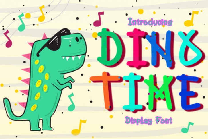 Dino Time Font Download