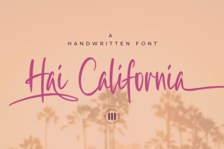 Hai California Font Download