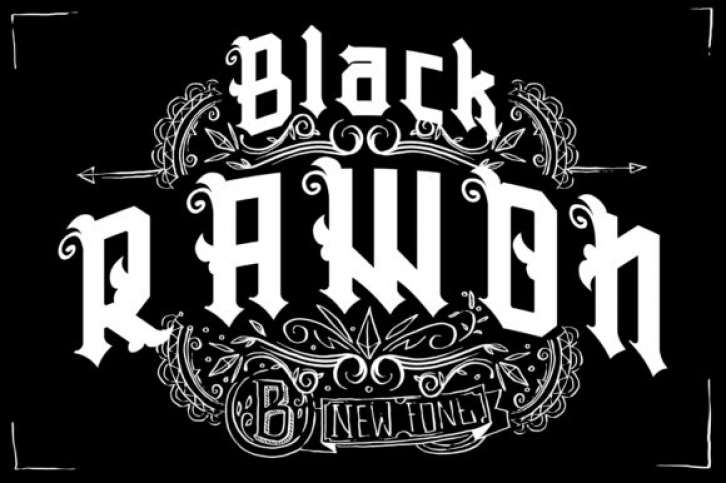 Black Rawon Font Download