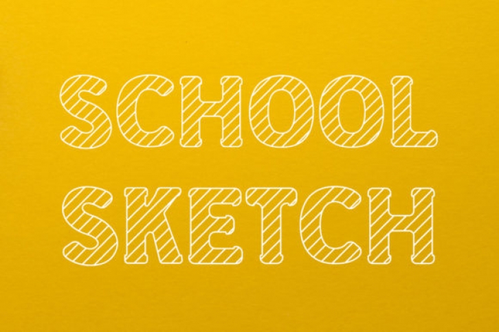 School Sketch Font Download