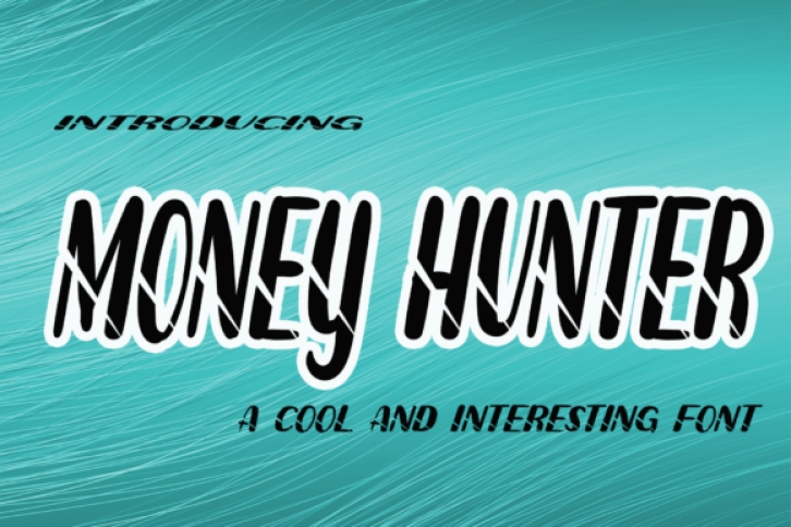 Money Hunter Font Download