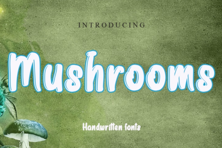 Mushrooms Font Download