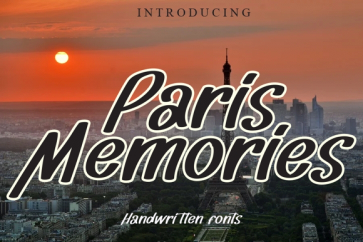 Paris Memories Font Download
