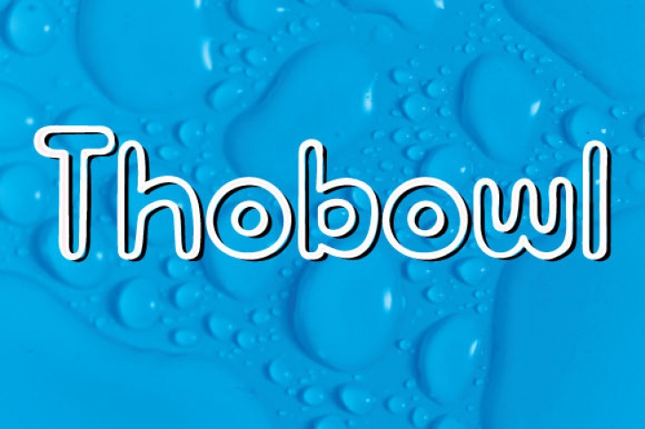 Thobowl Font Download