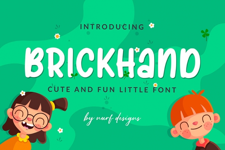 Brickhand - Web Font Font Download