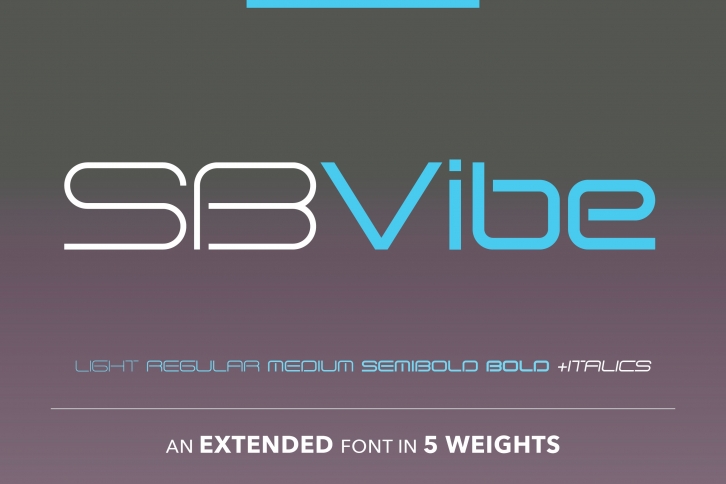 SB Vibe Extended Font Download