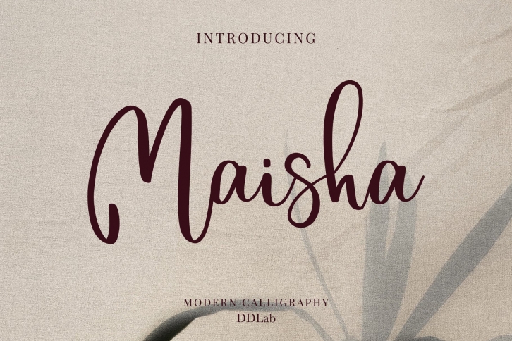 Maisha Font Download