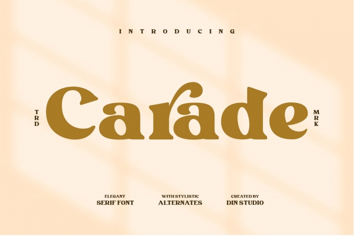 Carade-Elegant Serif Font Download