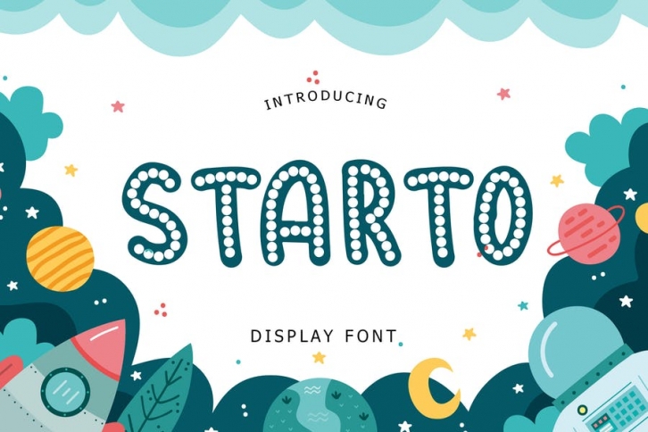 Starto Display Font Font Download