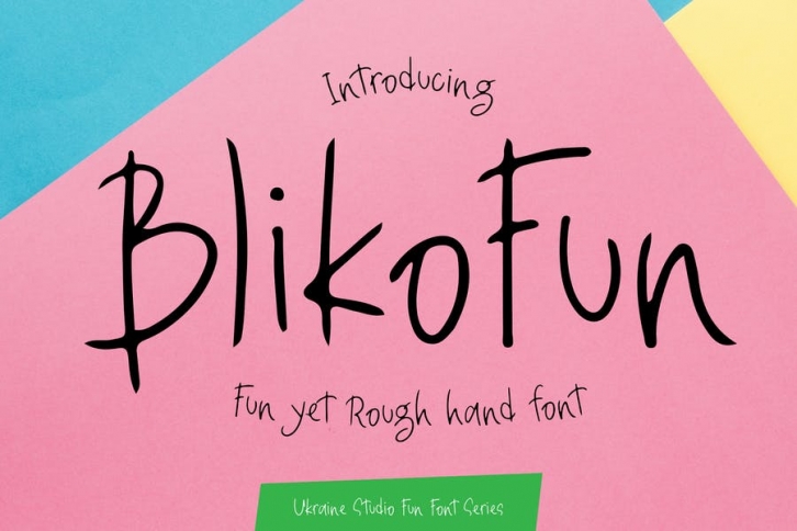 Bliko Fun Font Font Download