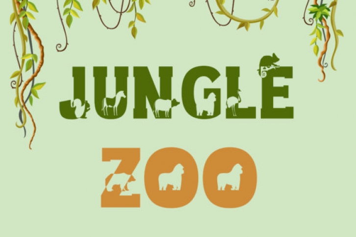 Jungle Zoo Font Download