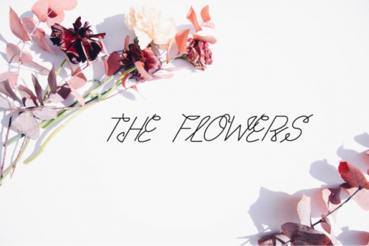 The Flowers Font Download