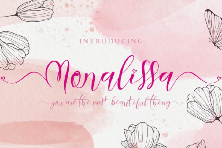 Monalissa Font Download