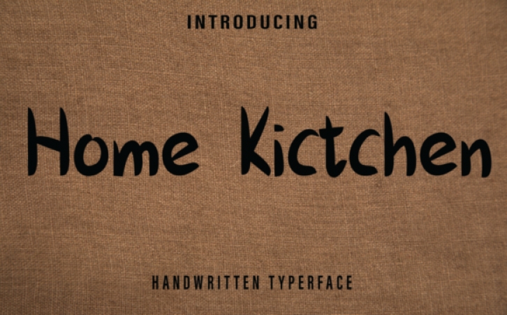 Home Kitchen Font Download