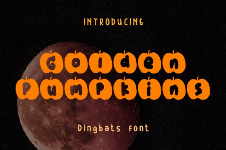 Golden Pumpkins Font Download