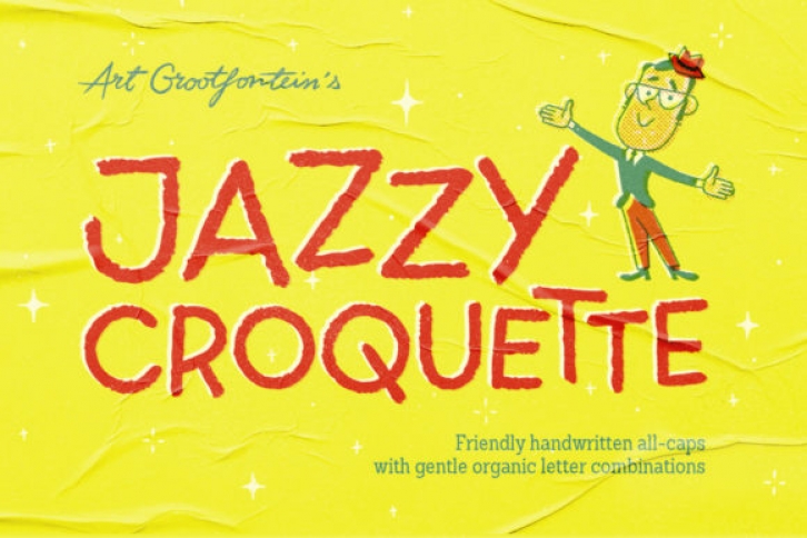 Jazzy Croquette Font Download