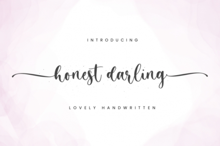Honest Darling Font Download