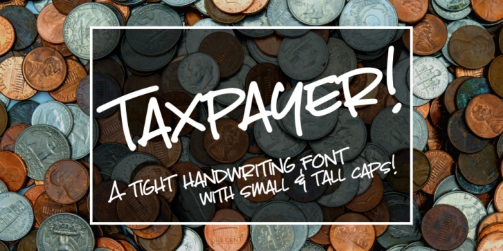 Taxpayer Font Download