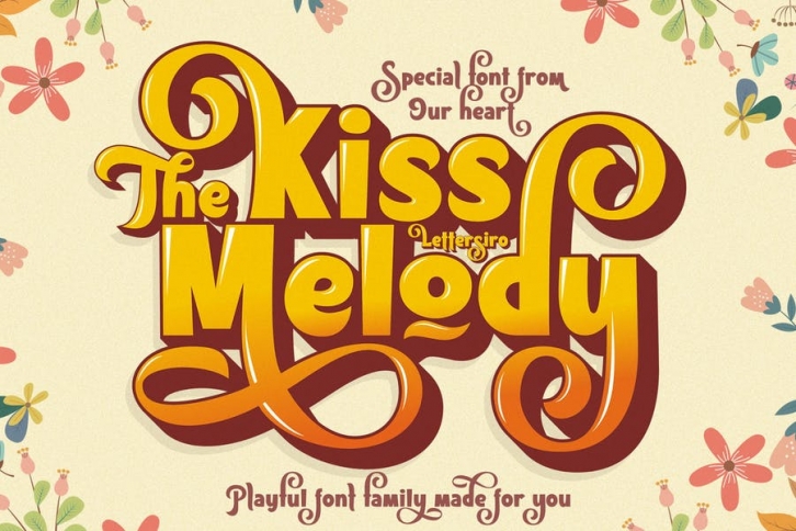 Kiss Melody Font Download