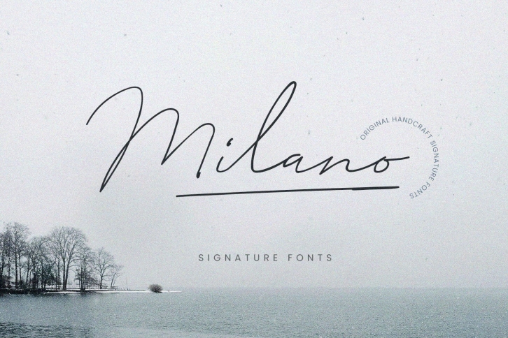 Milano Signature Script Font Download