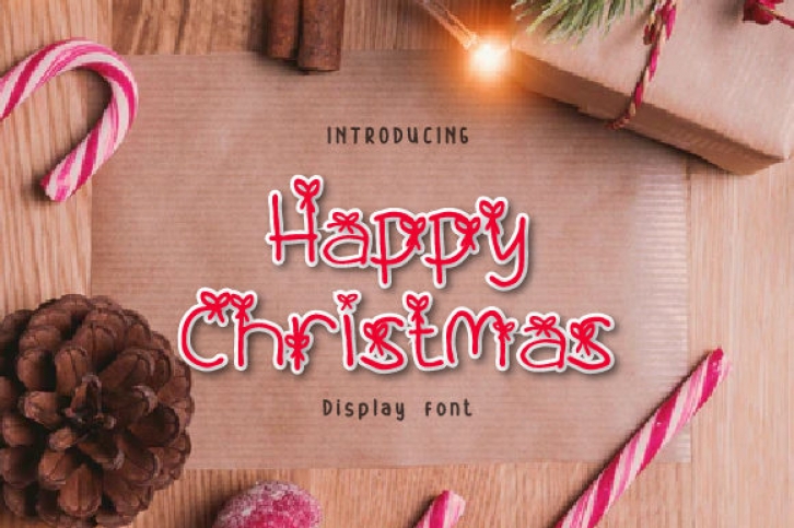 Happy Christmas Font Download