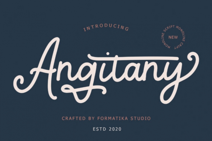 Angitany Font Download