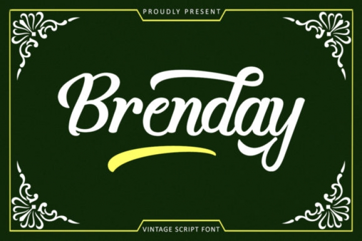 Brenday Font Download