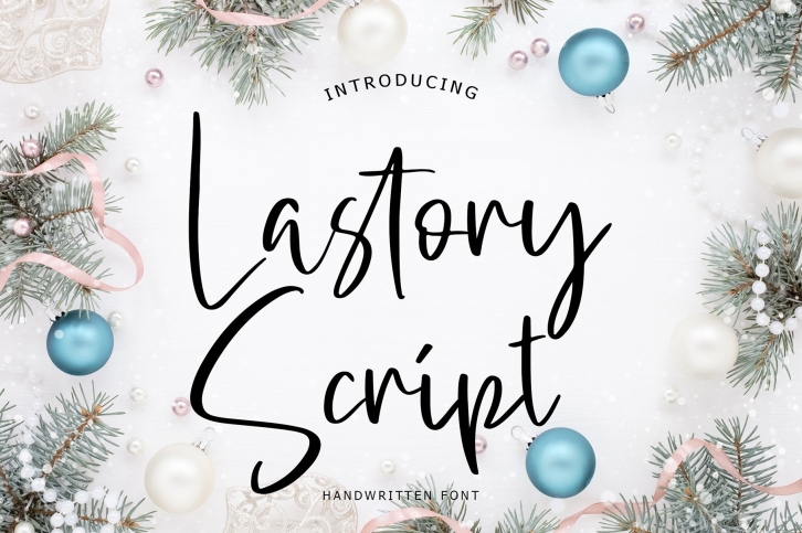 Lastory Script Handwritten Font Download