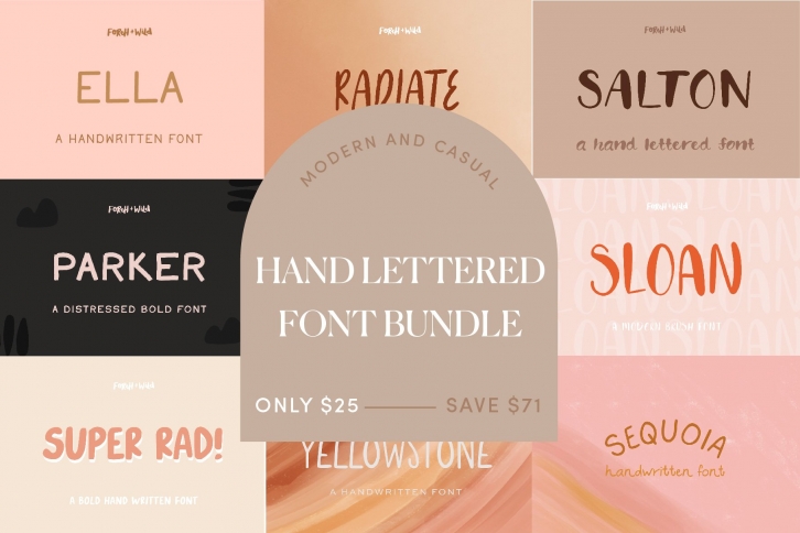 Ultimate Hand Lettered Bundle Font Download