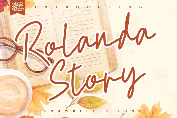 Rolanda Story - Handwritten Font Font Download