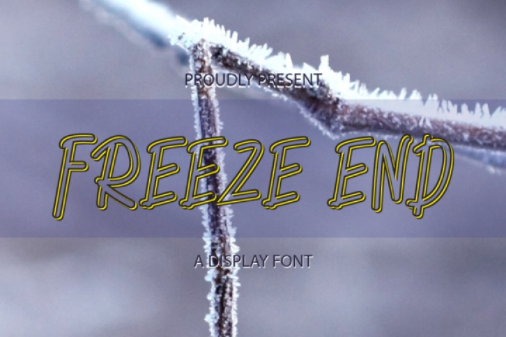 Freeze End Font Download