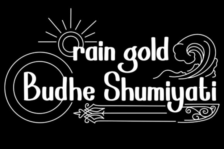 Raingold Budhe Shumiyati Font Download