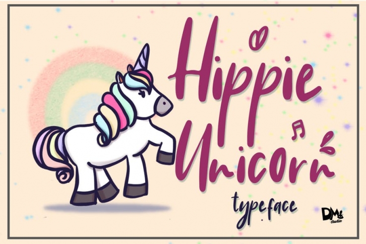 Hippie Unicorn Font Download