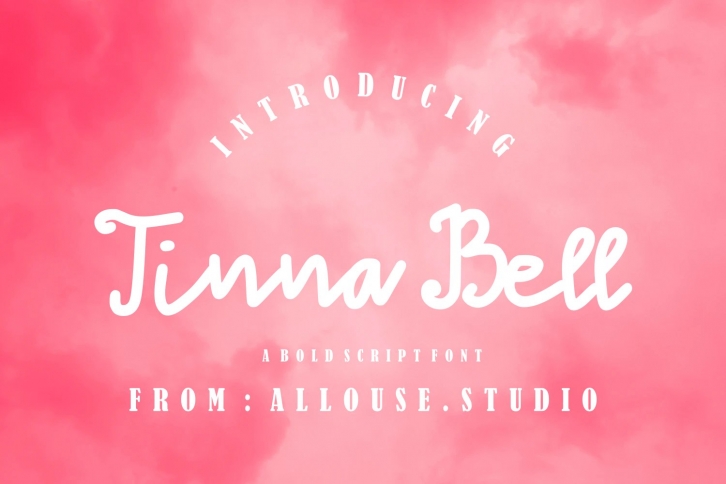 Web font - Tinna Bell - Bold Script Font Font Download