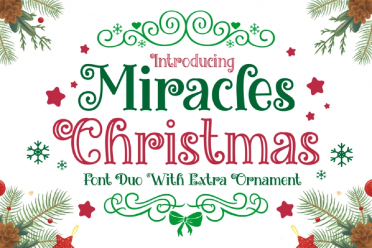 Miracles Christmas Font Download