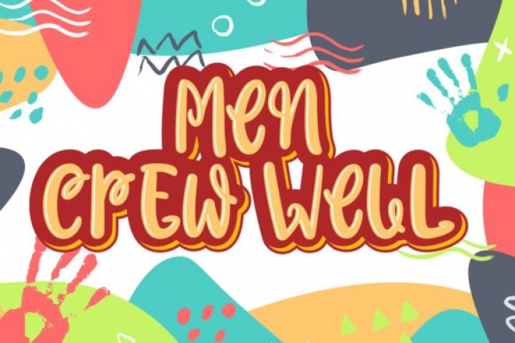 Men Crew Well Font Download