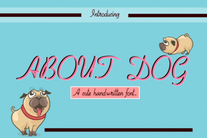 About Dog Font Download