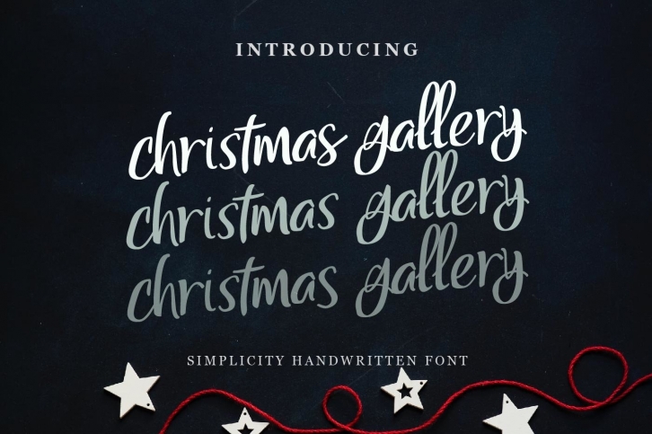 Christmas Gallery Script Font Download
