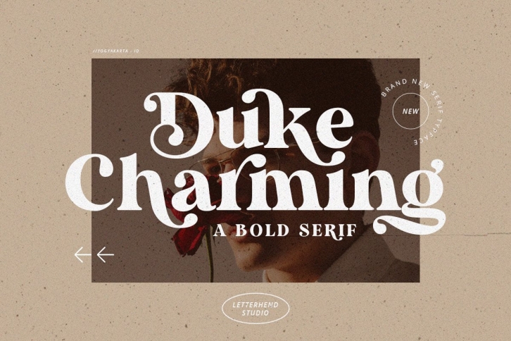 Duke Charming - A Unique Bold Serif Font Download