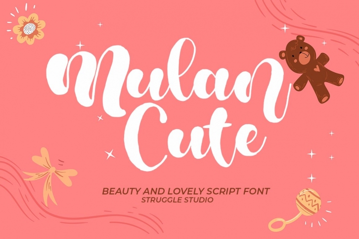 Mulan Cute Script Font Download