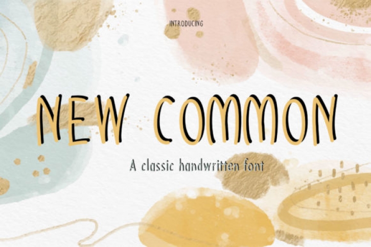 New Common Font Download