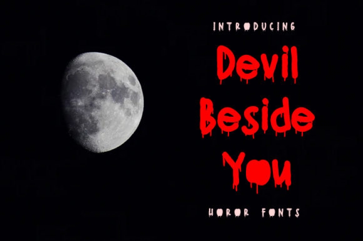 Devil Beside You Font Download