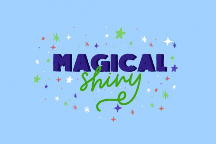 Magical Shiny Font Download