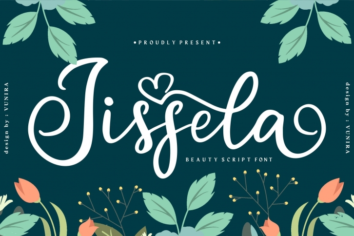 Jissela | Beauty Script Font Font Download