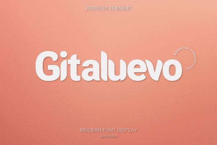 Gitaluevo Modern Font Font Download