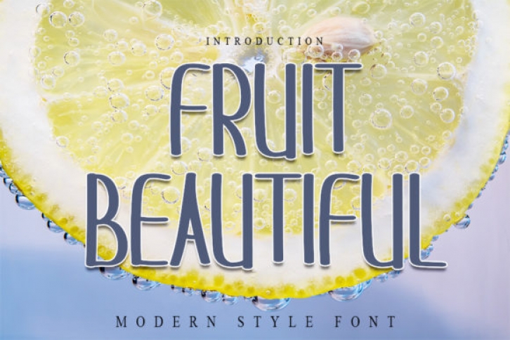 Fruit Beautiful Font Download