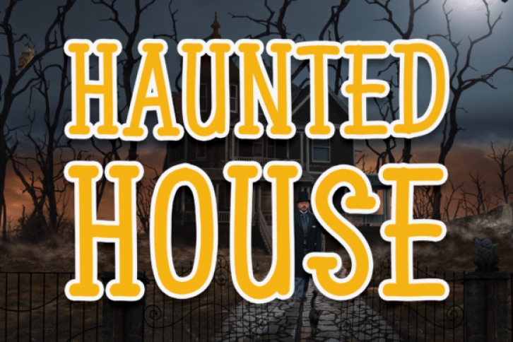 Haunted House Font Download