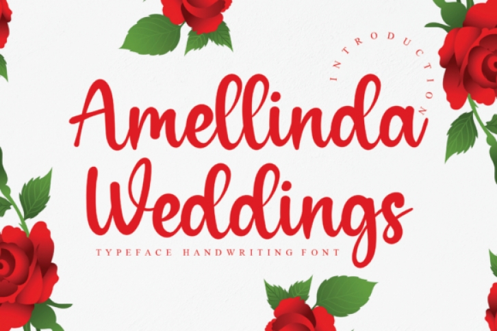 Amellinda Weddings Font Download